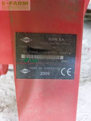 Cortacésped manual - Kuhn - fc 283 gii