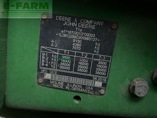 Tractor agrícola - John Deere - 6120m