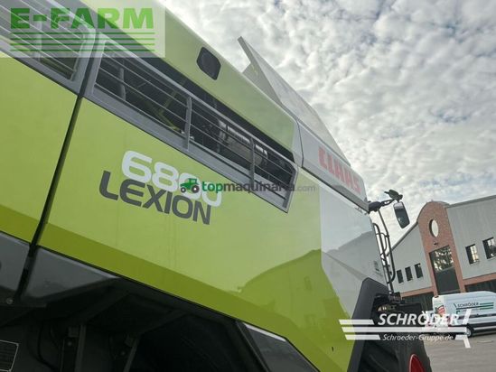 Cosechadora de Cereal - Claas - lexion 6800 + vario 1080 (inkl. raps)