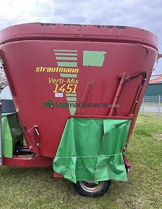 Remolqu esparcidor - Strautmann - verti-mix 1451