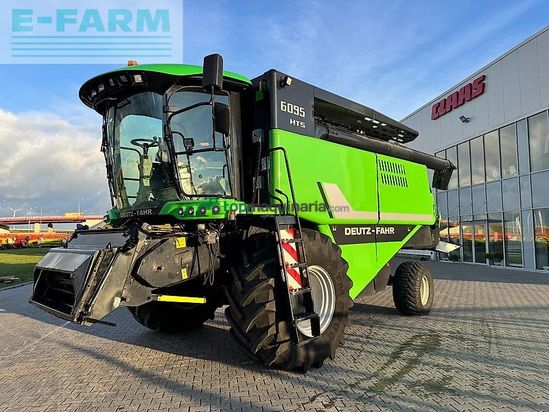 Cosechadora de Cereal - Deutz-Fahr - 6095 + heder 6m