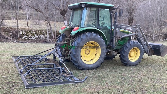 Aireador de praderas manual e hidráulico para tractor