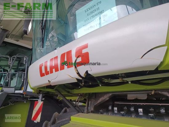 Cosechadora de Cereal - Claas - lexion 570