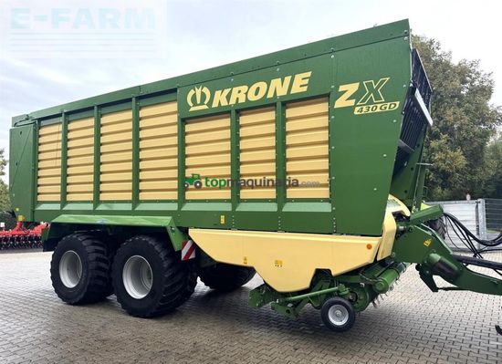 Cinta transportadora de forraje - Krone - zx 430 gd