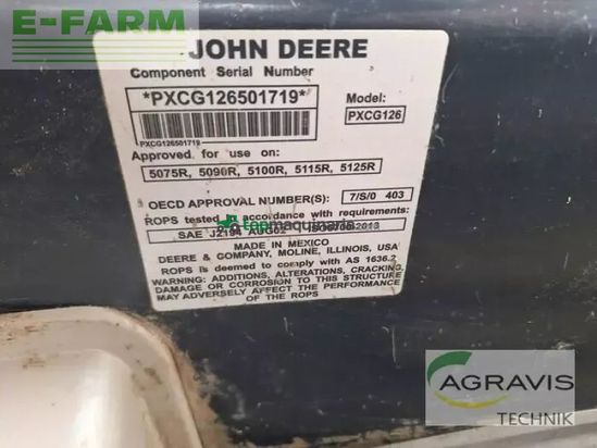 Tractor agrícola - John Deere - 5100 r