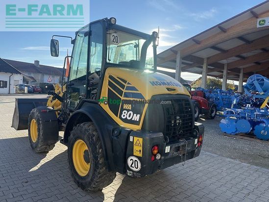 Minicargadora - Komatsu - wa 80m-7