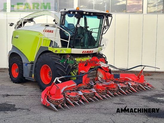 Cosechadora de Cereal - Claas - jaguar 940 498 including kemper 360 plus