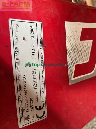 Henificador - Stoll - z 555 hydro