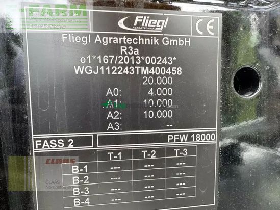 Equipamiento / accesorio - Fliegl - pfw 18000 duo line plus tandem
