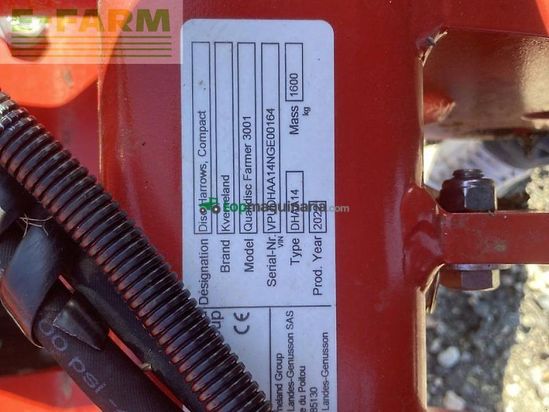 Grada de disco - Kverneland - qualidisc farmer3001