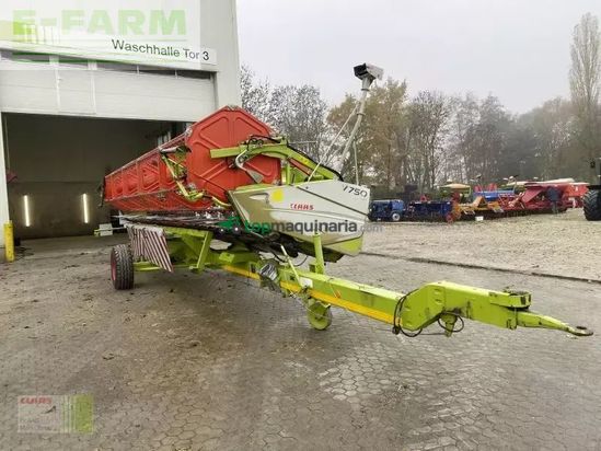 Cosechadora de Cereal - Claas - lexion 570 + v750 + tw