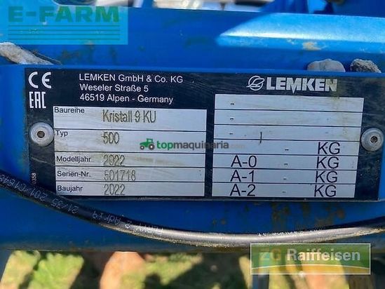 Cultivador - Lemken - kristall 9/500 ku