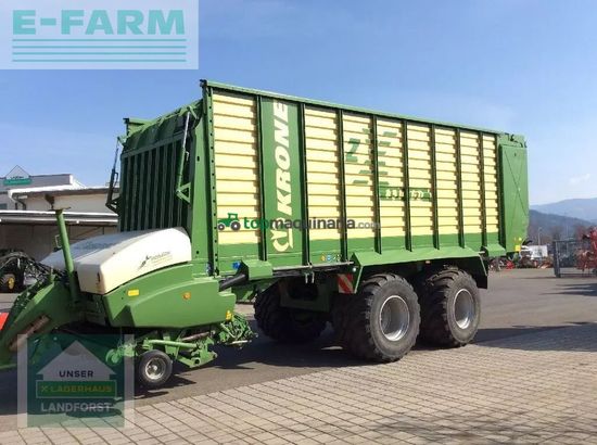 Remolqu agrícola - Krone - zx 450 gd