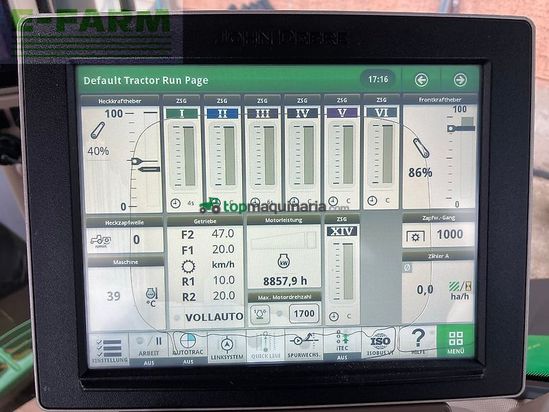 Tractor agrícola - John Deere - 7290r auto powr