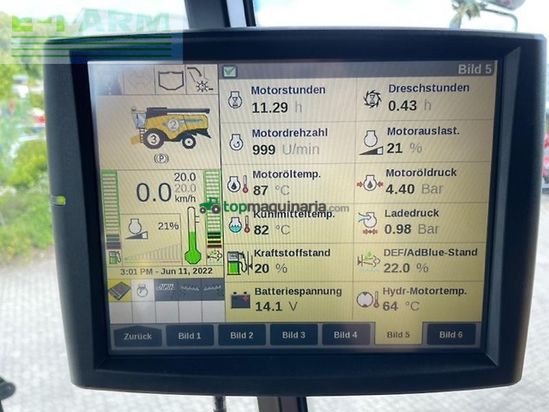 Cosechadora de Cereal - New Holland - cx 5.80