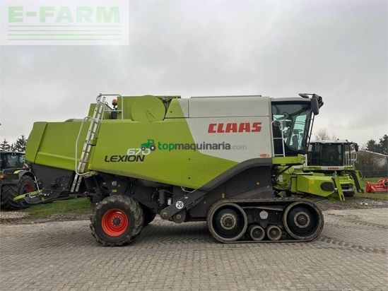 Cosechadora de Cereal - Claas - lexion 670 tt