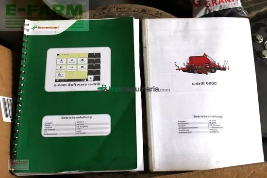 Combinado de siembra - Kverneland - u-drill 6000
