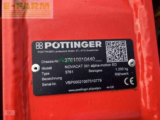 Cortacésped manual - Pöttinger - novacat 301alpha-motion ed