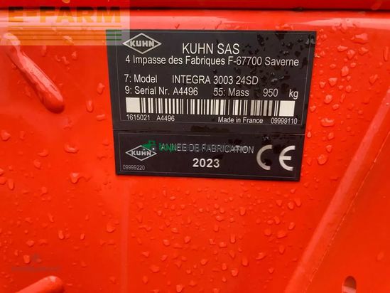 Sembradora - Kuhn - integra 3003