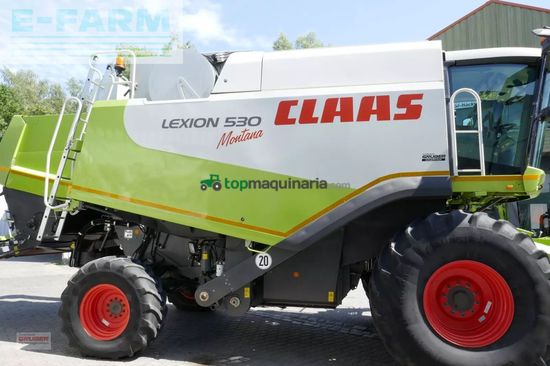 Cosechadora de Cereal - Claas - lexion 530 montana inkl. v660