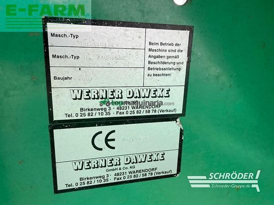 Grada de disco -  - daweke - multidisc 300