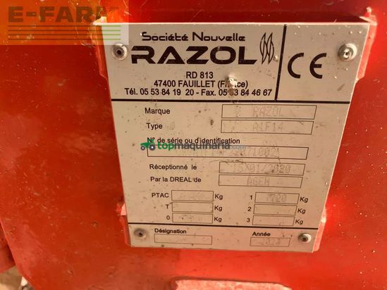 Grada de disco - Razol - cover-crop cwhr