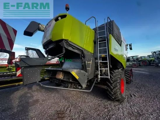 Cosechadora de Cereal - Claas - trion 750 terra trac