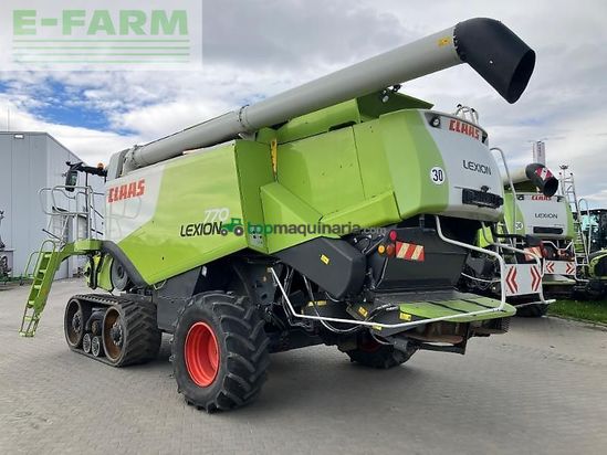 Cosechadora de Cereal - Claas - lexion 770 terra trac