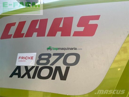 Tractor agrícola - Claas - axion 870 cmatic cebis