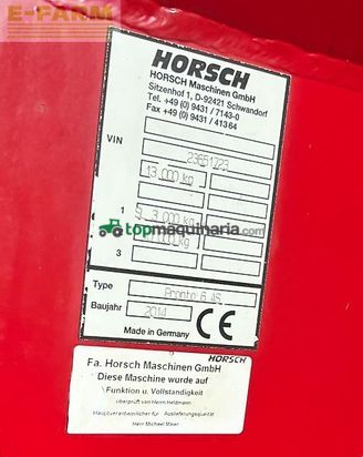 Sembradora - Horsch - pronto 6 as