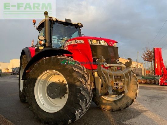 Tractor agrícola - Massey Ferguson - 8740 s dyna vt exclusive