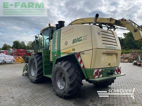 Cosechadora de Cereal - Krone - big x 700 + easycollect 903 + easyflow