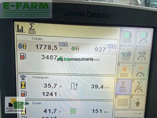 Cosechadora de Cereal - John Deere - 9900 i