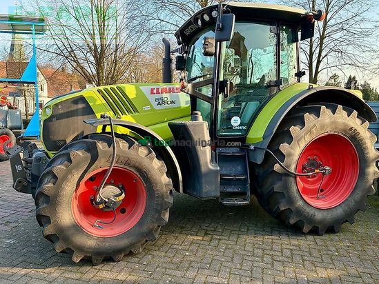 Tractor agrícola - Claas - arion 650 cmatic, cebis, trimble rtk, fh, fz,