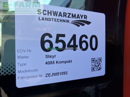 Tractor agrícola - Steyr - kompakt 4085 komfort 1