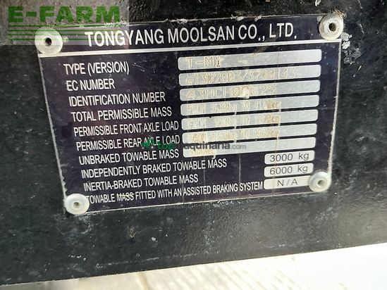 Tractor agrícola - TYM - t433 tractor (st26626)
