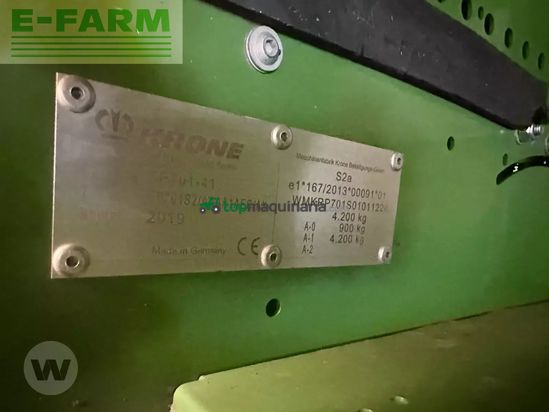 Empacadora gigant - Krone - comprima v 180 xc