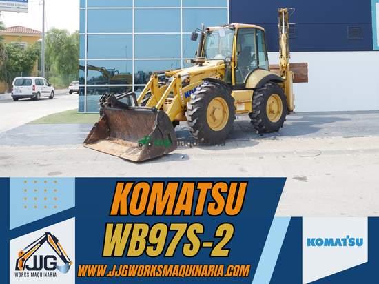 Retroexcavadora - KOMATSU WB97S-2