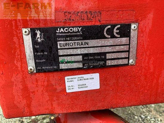 Atomizador - Jacoby - eurotrain 3500