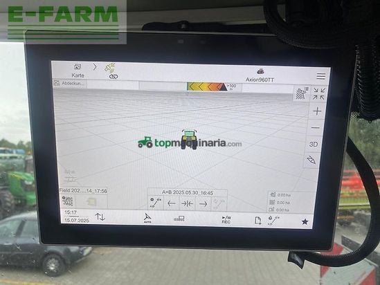 Tractor agrícola - Claas - axion 960 terra trac + gps rtk