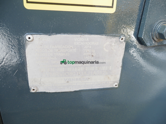 Excavadora - YANMAR VIO 80