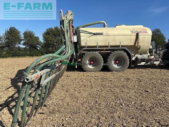 Cuba de purin - Vakutec - k 14 pul 14m3 mit 15m schleppschlauch
