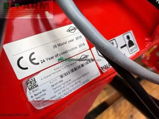 Esparcidor - Kuhn - axis 40.2