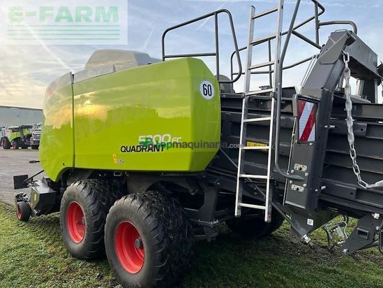 Empacadora gigant - Claas - quadrant 5300 fc t+st