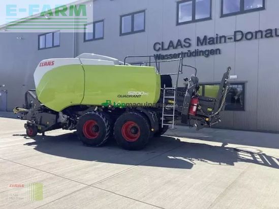 Empacadora gigant - Claas - quadrant 5200 fc tandem