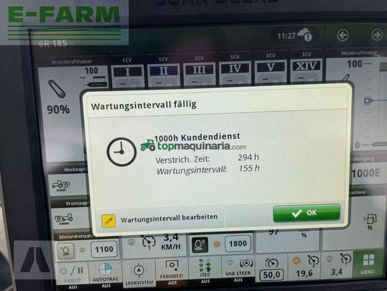 Tractor agrícola - John Deere - 6r185 6r 185