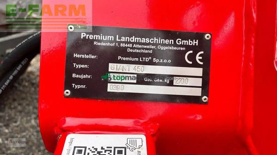 Grada de disco - Premium Ltd - giant 450