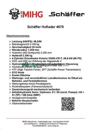 Minicargadora - Schaffer - 4670