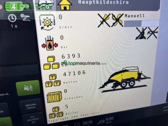 Empacadora gigant - New Holland - bb 1270