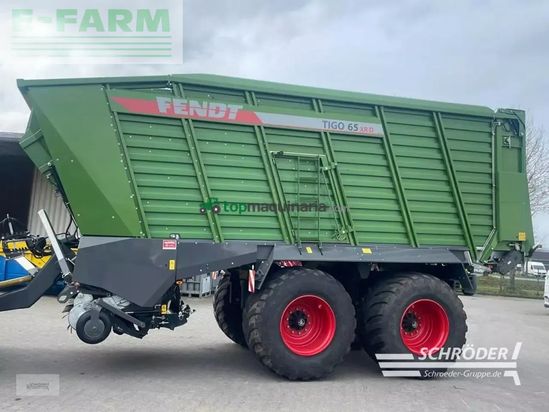 Remolqu agrícola - Fendt - tigo 65 xr